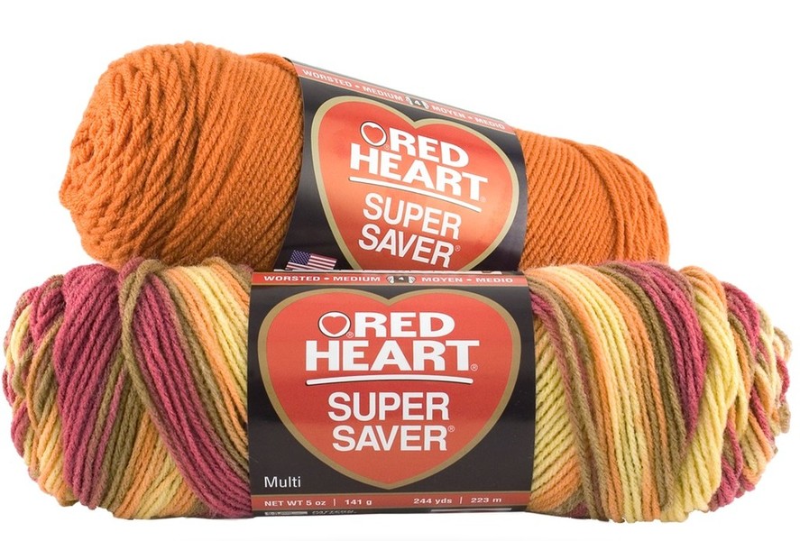 Red Heart Super Saver Yarn Fall