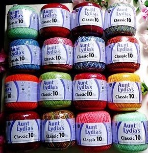 Aunt Lydia'S Classic Crochet Thread Size 10-Monet